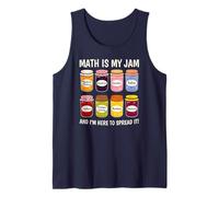Math is My Jam | Algebra College Teacher Appreciation Tank Top