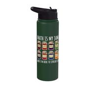 Math is My Jam and I'm Here to Spread It Stainless Steel Insulated Water Bottle