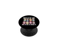Math Is My Jam Funny Math Teacher Algebra Calculus Student PopSockets Adhesive PopGrip