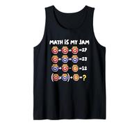 Math is My Jam Funny Problem Puzzle Teacher Design Tank Top