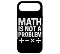 Math Is Not A Problem Funny STEM Quote Case for iPhone Air