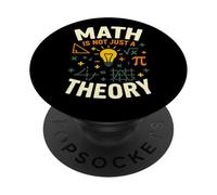 Math Is Not Just A Theory Graphic PopSockets Adhesive PopGrip