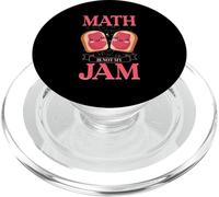 Math Is Not My Jam Mathematics Mathematician Funny Math PopSockets PopGrip for MagSafe
