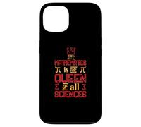 Math is Queen All Sciences Funny Math Student Teacher Gift Case for iPhone 13
