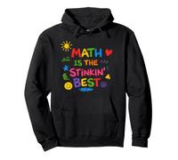 Math Is the Stinkin Best Kids Funny Math Teacher Pullover Hoodie