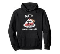 Math It's Really Easy As Pi sarcastic school saying for teen Pullover Hoodie