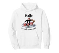 Math It's Really Easy As Pi sarcastic school saying for teen Pullover Hoodie