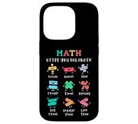 Math Keeps You Balanced Kids Learning School Humor Case for iPhone 14 Pro