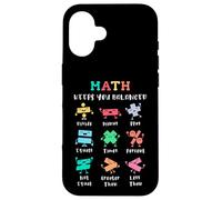 Math Keeps You Balanced Kids Learning School Humor Case for iPhone 16