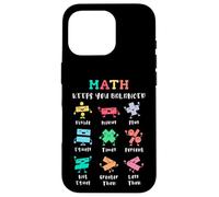 Math Keeps You Balanced Kids Learning School Humor Case for iPhone 16 Pro