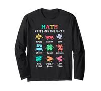 Math Keeps You Balanced Kids Learning School Humor Long Sleeve T-Shirt
