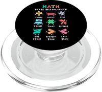 Math Keeps You Balanced Kids Learning School Humor PopSockets PopGrip for MagSafe