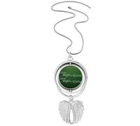 Math Kowledge Cosine Integral Formula Pendant Angel Wings Rotating Necklace Jewelry