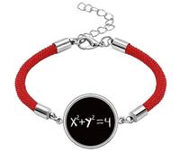 Math Kowledge Equation of Lucky Red String Bracelet Rope Bracelet Handmade