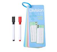Math Learning Aid Multiplication Practice Cards Mathematics Education Cards Flashcards Facts Flashcards Kids Educational Tool