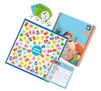 Math Learning, Board Games, Collaborative Play Problem Solving Visual Aid Cognitive Development Portable Fun Classroom Ready, Educational Toy for Kindergarten Classroom Kids