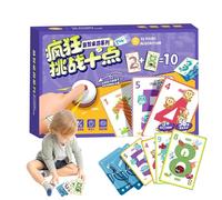 Math Learning Card Game | Math Learning Flash Card Board Games - Educational Addition Activities, Travel Fun Accessories, Classroom Supplies For Kids Adults