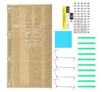 Math Learning Fabric Display for School Teachers and Homeschooling Number Wallet Insert
