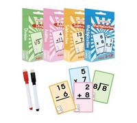 Math Learning Flash Cards Kindergarten Math Skills Ages 6 Up Teaching