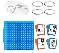 Math Learning Kit, Basic Math Flash Cards, Arithmetic Practice Set, Educational Toy Set With Board, Ages 1-6 Kids Maths Learning For Home, Classroom, School, Birthdays, Travel & Toddler