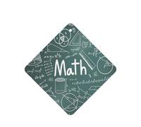 Math Lesson Word Printing 10 Pcs Car Air Fresheners Cards For Scented Hanging Sheets For Bathroom With Rope