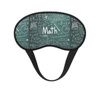 Math Lesson Word Sleep Mask for Side Sleeper, Eye Mask Sleeping for Women Men,for Sleeping with Elastic Band