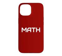 Math Lover STEM Algebra Geometry Calculus Minimalist Design Case for iPhone 15