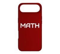 Math Lover STEM Algebra Geometry Calculus Minimalist Design Case for iPhone Air