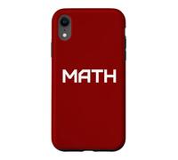 Math Lover STEM Algebra Geometry Calculus Minimalist Design Case for iPhone XR