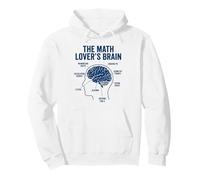Math Lover's Brain Funny Pi Day Algebra Geometry Nerd Pullover Hoodie