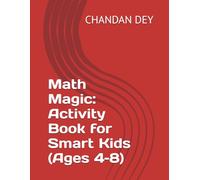 Math Magic: Activity Book for Smart Kids (Ages 4-8)