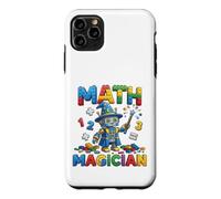Math Magician Robot Block Builder Wizard Case for iPhone 11 Pro Max