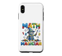 Math Magician Robot Block Builder Wizard Case for iPhone XS Max