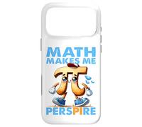 Math Makes Me Perspire Funny Pi Day Puns gifts for women men Case for iPhone 17 Pro Max