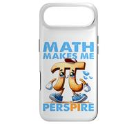 Math Makes Me Perspire Funny Pi Day Puns gifts for women men Case for iPhone Air