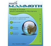 Math Mammoth Grade 5 Tests and Cumulative Reviews