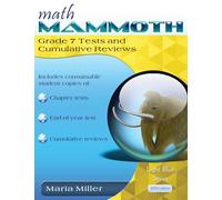 Math Mammoth Grade 7 Tests and Cumulative Reviews