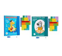 Math Manipulatives Fraction Tiles Circles and Strips Math Educational Tool for Preschool Fraction Disk Demonstrator