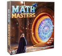 Math Masters Board Game - 2 to 4 Player - Fun and Educational - For Ages 6+ - Fun for the whole Family