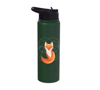 Math Mathematics Fibonacci Sequence Cat Golden Ratio Stainless Steel Insulated Water Bottle