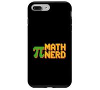 Math Nerd Pi Symbol Retro Pixel Algebra Geometry Pi Day Case for iPhone 7 Plus/8 Plus