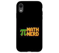 Math Nerd Pi Symbol Retro Pixel Algebra Geometry Pi Day Case for iPhone XR