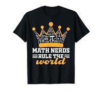Math Nerds Rule The World Pi Equations Crown T-Shirt