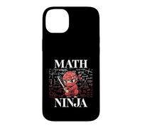 Math Ninja Algebra Calculus Mathematics Student Teacher Case for iPhone 14 Plus