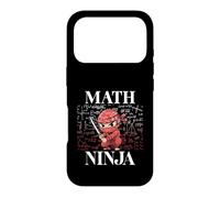 Math Ninja Algebra Calculus Mathematics Student Teacher Case for iPhone 17 Pro