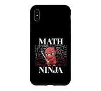 Math Ninja Algebra Calculus Mathematics Student Teacher Case for iPhone XS Max