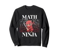 Math Ninja Algebra Calculus Mathematics Student Teacher Sweatshirt