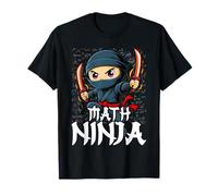 Math Ninja for Kids & Adults Mathematics Geek T-Shirt