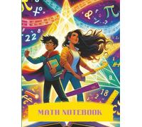 Math Notebook 1/2 Inch Squares: Composition Notebook [Large 8.5X11 Inch ] 2 squares per inch, 120 Pages. / Wide Ruled For School /Designed For Math Lovers