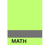 Math notebook